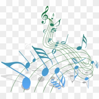Free Colourful Musical Notes Png Clipart