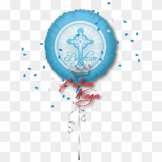 Boy Baptism - Baptism Balloons Png Clipart