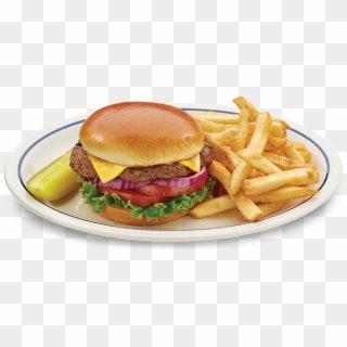Hamburger French Fries Breakfast - Ihop Burger And Fries Clipart