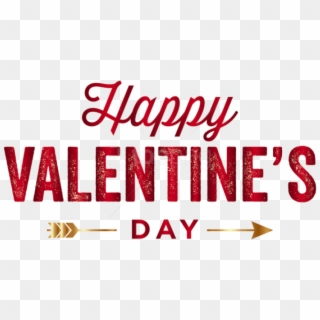 Free Png Download Happy Valentine's Day Red Png Images - Happy Valentines Day Text Png Clipart