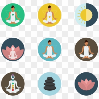 Free Yoga Symbol Png - Yoga Icon Png Transparent Clipart