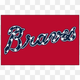 Atlanta Braves Iron On Stickers And Peel-off Decals - Calligraphy Clipart