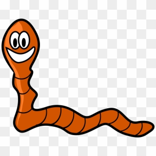 Worm Clipart - Cartoon Worms - Png Download