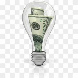 Light Bulb Money Transparent Clipart