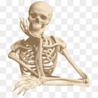 Small - Skeleton Funny Clipart