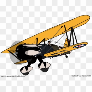Plane Silhouette Png Clip Art Png M - Curtiss P 1 Hawk Art Transparent Png