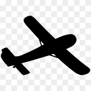 Fixed-wing Aircraft Airplane Glider Propeller - Glider Plane Silhouette Clipart