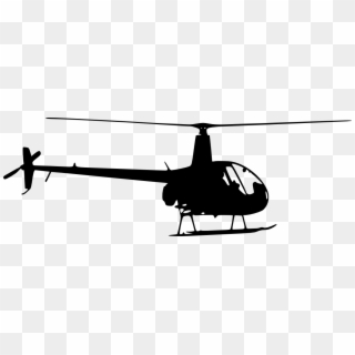 Free Download - Silhouette Helicopter Clipart