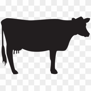 Cow - Cow Silhouette Clipart