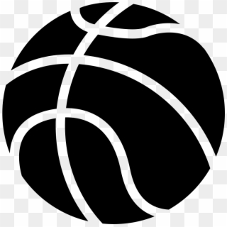 Basketball Ball Silhouette At Getdrawings - Basketball Ball Logo Png Clipart
