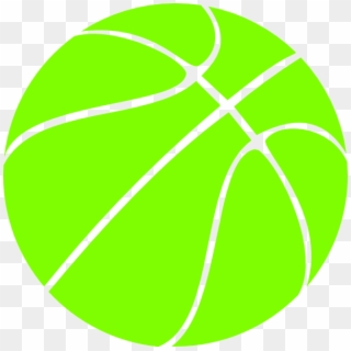 Green Basketball Png - Basketball Ball Yellow Png Clipart