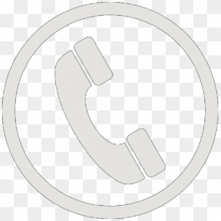 34 - Phone Icon Png White Clipart