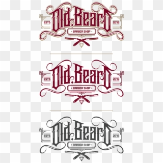 Old Beard Logo On Behance Más - De Barber Shop Logos Clipart