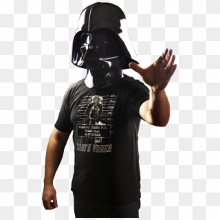 Darth Vader Mug Shot Male T-shirt - Gas Mask Clipart