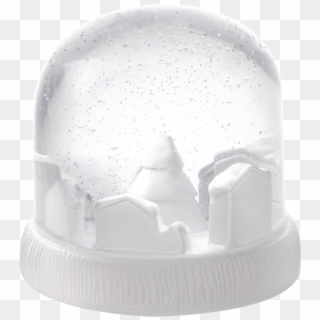 White Snow Globe - All White Snow Globe Clipart