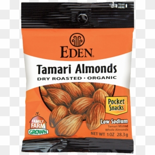 Eden Tamari Almonds - Eden Organic Clipart