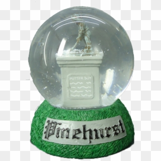 Putter Boy Statue Snow Globe - Trophy Clipart
