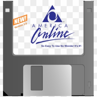 Floppy - America Online Clipart