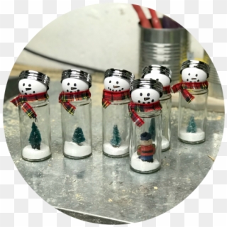 Diy Snow Globe Style Thrift Store Snowmen - Nutcracker Clipart