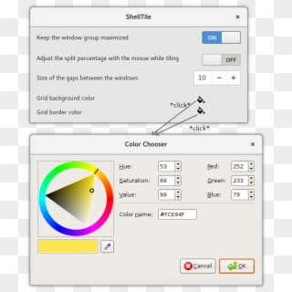 Shelltile-mockup - Color Chooser Clipart