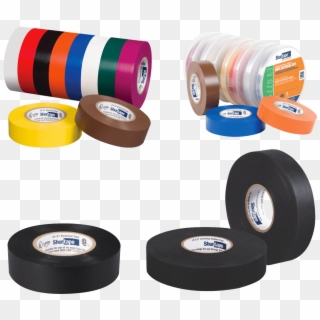 Electrical Tapes - Electrical Color Code Tape Clipart