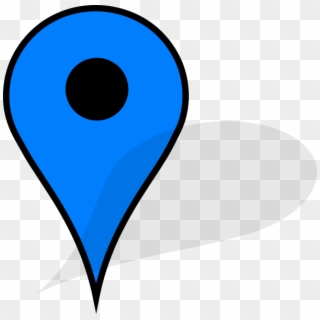 Blue Marker Google Maps Clipart
