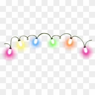 Holiday Light Background Png - Transparent Christmas Lights Png Clipart
