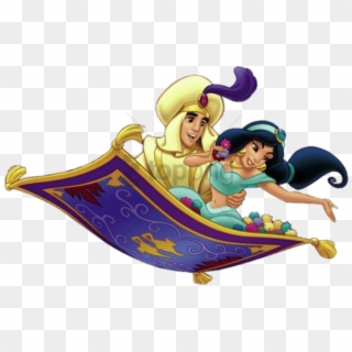 Free Png Download Aladdin And Jasmine On The Magic - Aladdin And Jasmine Png Clipart