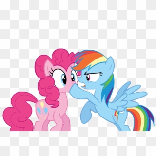 Ponycandance, Bipedal, Duo, Earth Pony, Hoof Over Mouth, - Rainbow Dash Clipart