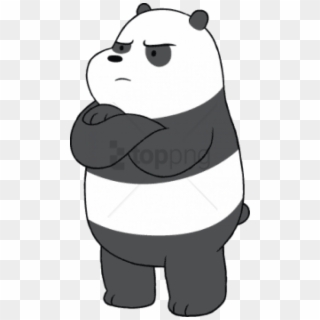 Free Png Download We Bare Bears Panda Angry Clipart - Panda We Bare Bears Angry Transparent Png