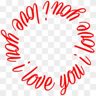 Love You In A Circle Clipart