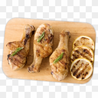 Chicken Cutting Board Simpy Essentials - Alimentos Crudos Y Cocidos Clipart