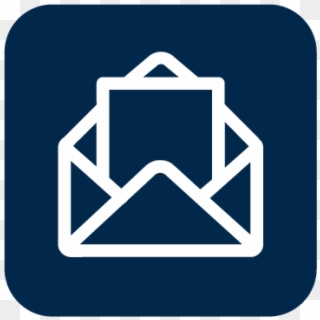 Icon1 Correct-corners - Email Schwarz Weiß Clipart
