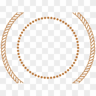 Drawn Rope Circle Vector - Rope In Circle Clipart