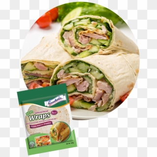 Pan Grilled Chicken Avocado Wrap - Wrap Pan Clipart
