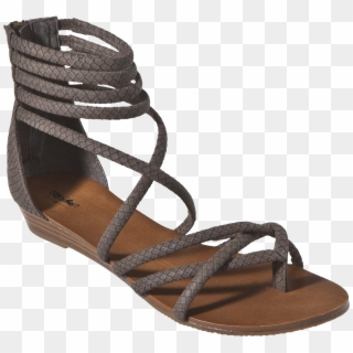 Leather Sandal Ladies Png Image - Sandals With Transparent Background Clipart