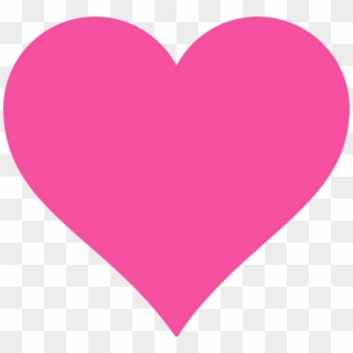 Hot Pink Heart Png Clipart