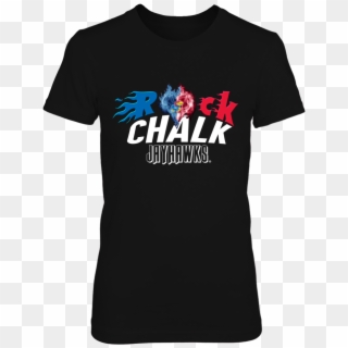 Rock Chalk Jayhawks - Bosco Chocolate T Shirt Clipart