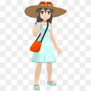 Pikachu , Png Download - Sightseer Girl Pokemon Ultra Sun And Moon Clipart