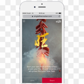How It Works - Singtel Firecracker App Clipart