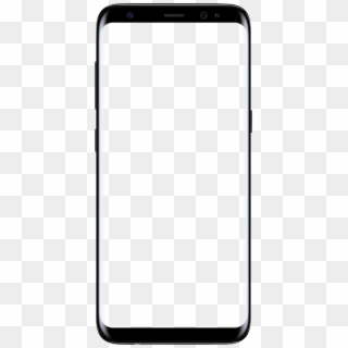 Image Of Galaxy S8 With Empty Screen - صورة هاتف فارغة Clipart