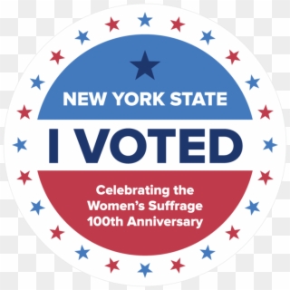 Nyc's Next 'i Voted' Sticker Will Honor The Women Of - New York State I Voted Clipart