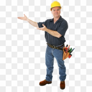 Man - Construction Worker Transparent Clipart