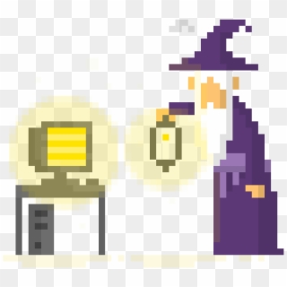 Make And Rescale Pixel Art - Simple Pixel Art Wizard Clipart