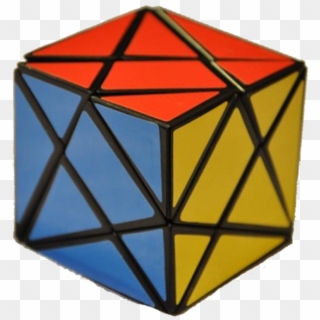 Axis Cube - Black Body - Rubik's Cube Clipart