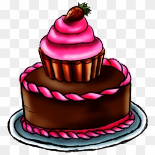 Birthday Cake Drawing Drawing Cakes Cake Png ~ Frames - Cake Chocolate Drawing Png Clipart
