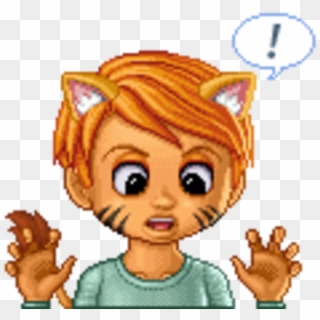 Cool Cat Saves The Kids - Cartoon Clipart