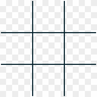 Of The Squares With The Numbers 1,2,3,4,5,6,7,8, And - Tic Tac Toe Empty Clipart