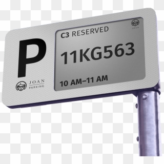 The Parking Sign That Runs On The Power Of The Sun - Sign Clipart