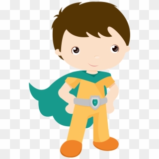 Aquaman Clipart Cute - Kid Superhero Clipart - Png Download